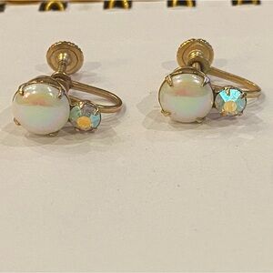 Vintage Screw Back Earrings